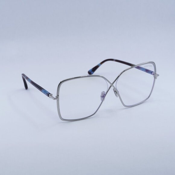🕶️ New Tom Ford FT5841-B 016  Eyeglasses - Palladium Frame 59mm - Picture 4 of 10